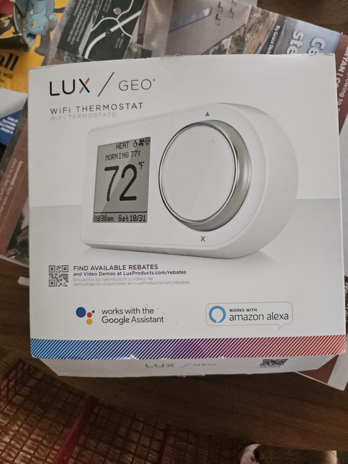 Works/ Google & Alexa Wheel Control White Fast