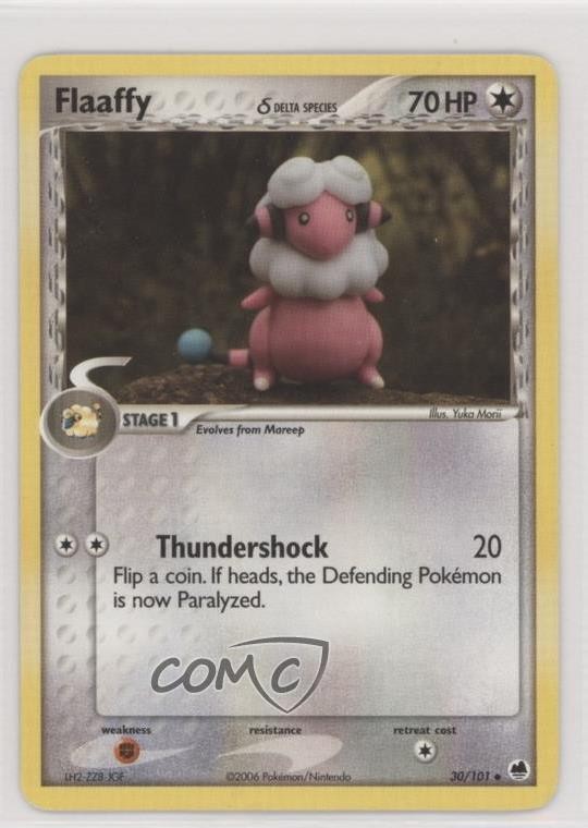 Flaaffy Pokémon EX Dragon Frontiers #30 2006