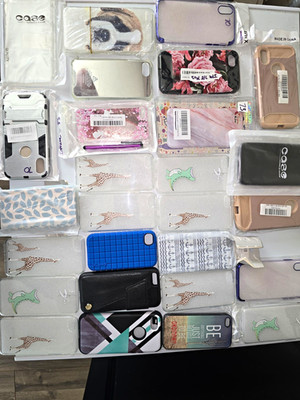 Wholesale Lot Mixed iPhone Cases Assorted Models Styles Clear Wallet Hybrid Bulk