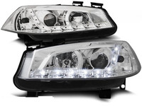 Scheinwerfer Paar Renault Megane 02-05 Daylight LED Chrom
