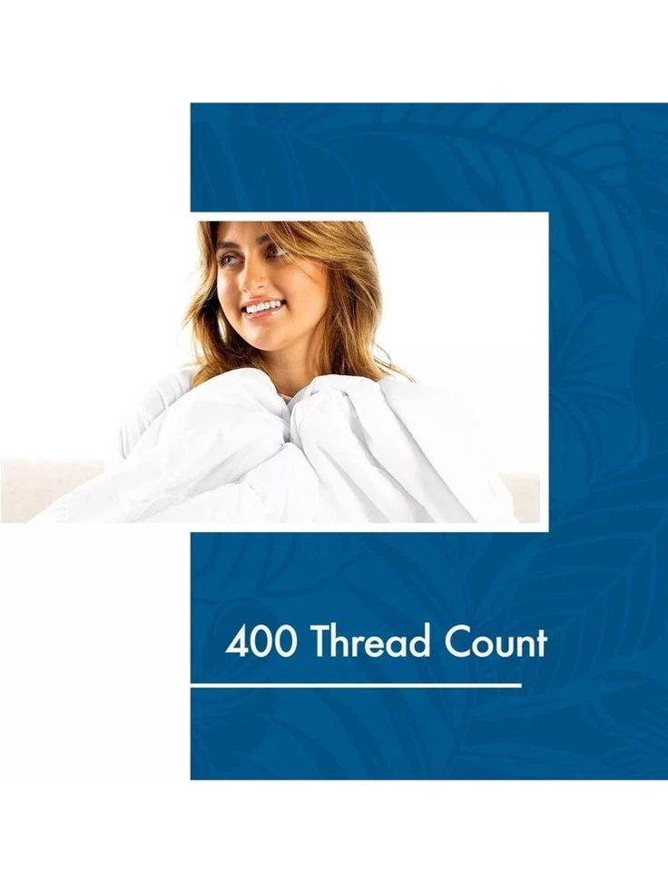 Almohadilla de colchón impermeable Tommy Bahama triple protección liberación de manchas Cal King Foto 4 de 4