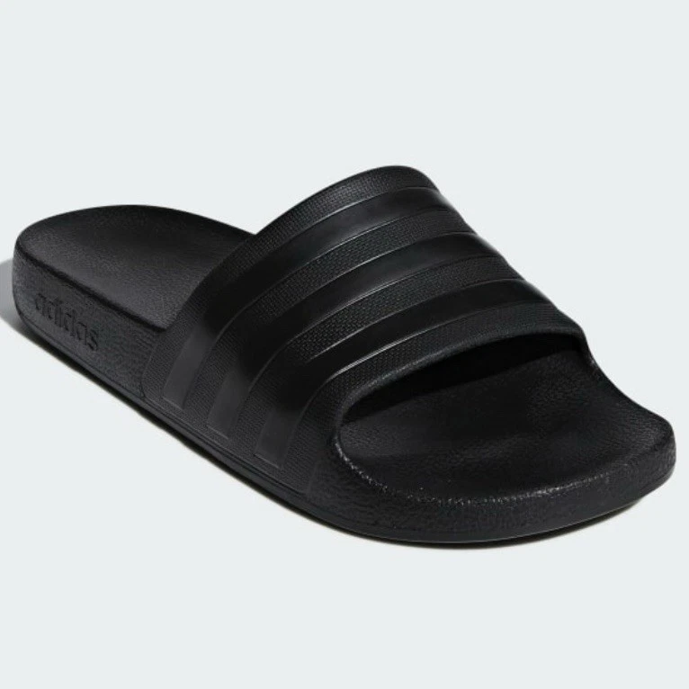 adidas Black Striped Sandals for Men for sale | eBay