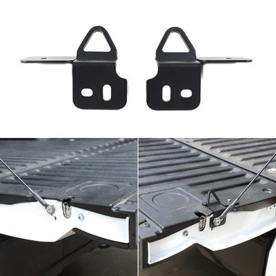 Black Carbon Steel Car Tailgate Extended Anchor Hook For Toyota Tundra 2022-2025