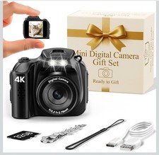   FLATIC Mini Keychain Camera  4K Digital Tiny Camera with 32GB Card BNWT  