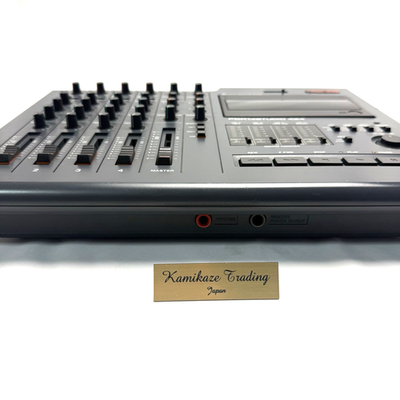 Tascam Portastudio 424 珍しい黒の型 As Is Tascam 424 MK2 Portastudio 4-Track Analog Tape Cassette