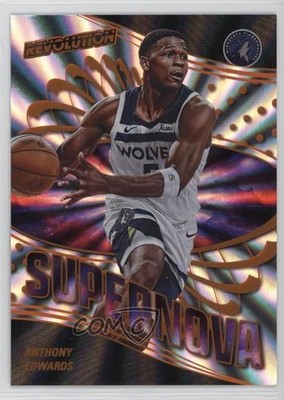 2024-25 Panini Revolution Supernova Sunburst 2/75 Anthony Edwards #6 7y2