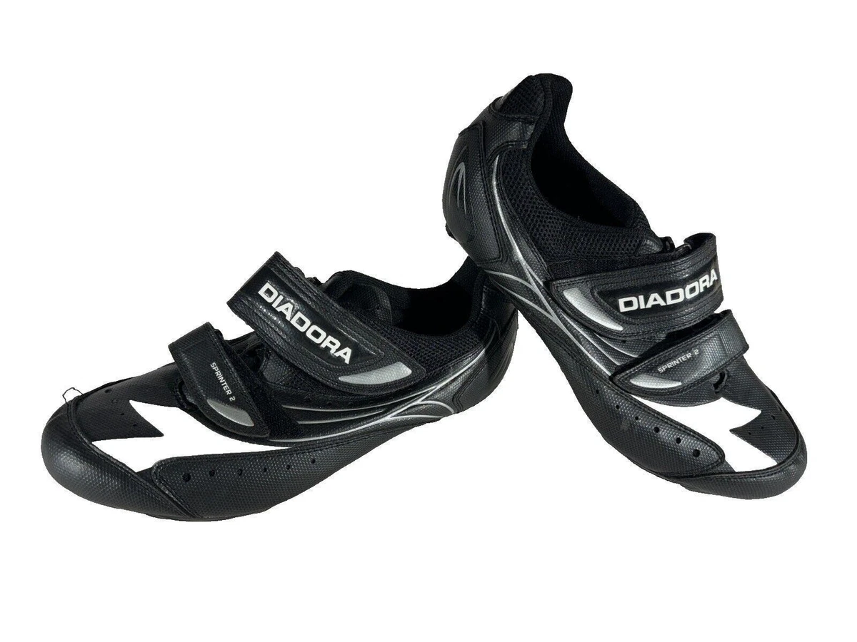 Diadora Black Road Cycling Shoes EU 40 Men’s 7 Women’s 8.5 Velcro 3-Bolt Diadora Vortex Racer II Cycling Shoe - Men main image 3