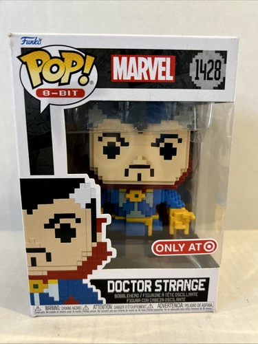 FUNKO POP MARVEL 8-BIT DOCTOR STRANGE 1428 TARGET EXCLUSIVE NEW IN BOX