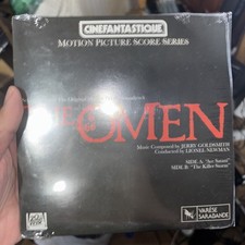 The Omen Motion Picture Soundtrack, 45 RPM Vinyl Record 7" 45 Sealed NEW!