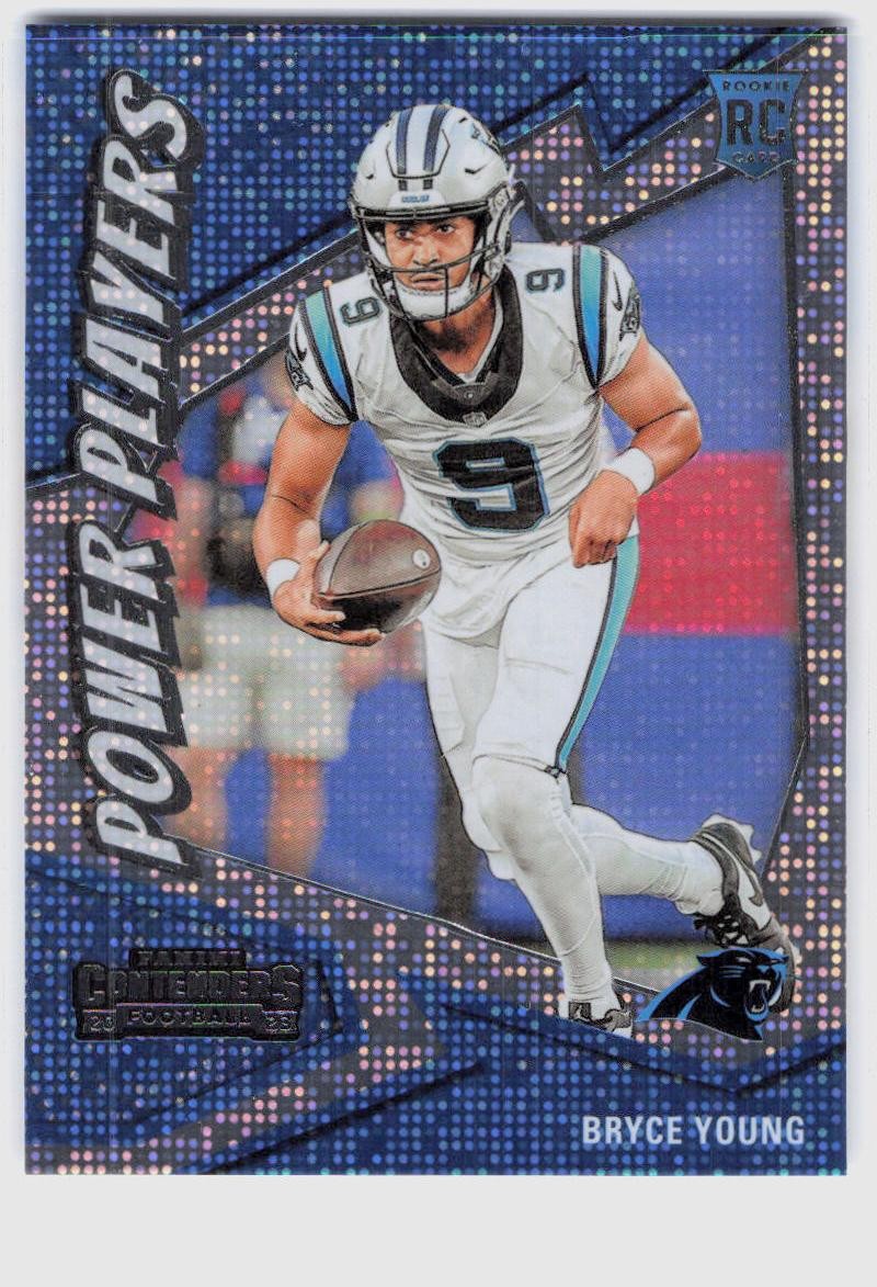 2023 Panini Contenders #23 Bryce Young Power Players Silver