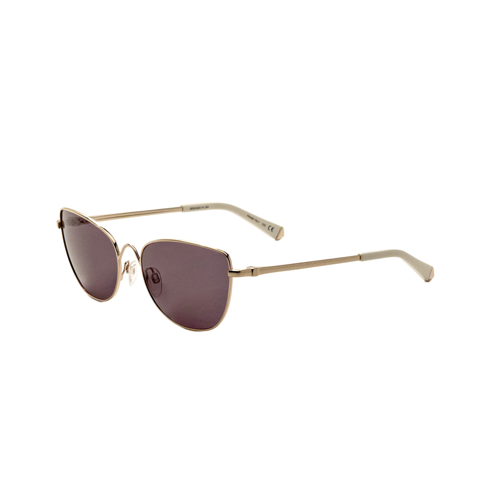 Kate Young Kaela Womens 55mm Gold Sunglasses K554-GLD-55 8390₽