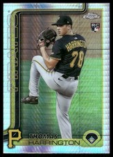 2025 Topps Chrome Update #USC177 Thomas Harrington Prism Refractors