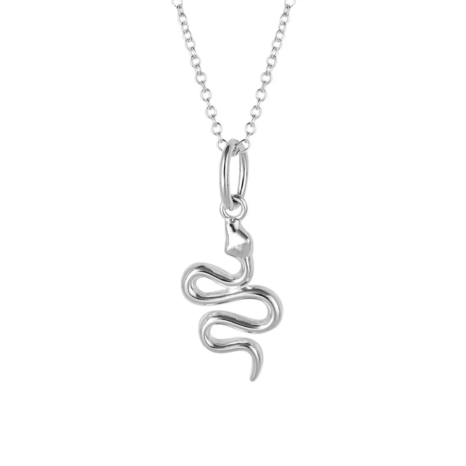 925 Sterling Silver Necklace N4520 Snake Beginnings Necklace