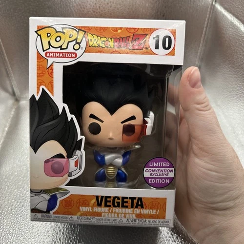 Dragonball Z. Vegeta Funko Pop 10. Limited Convention Exclusive