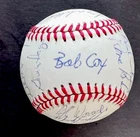 1982 Toronto Blue Jays Team Signed x24 Baseball MLB Bobby Cox Gaston Barfield