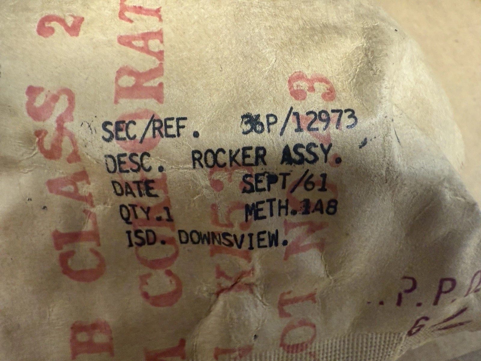 Pratt Whitney R-985 Radial Engine Rocker Assy Free Shipping P/N 12973