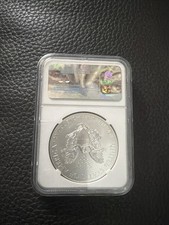 2014(W) Eagle S$1 MS69 NGC 1oz 0.999 Silver Struck  at West Point Mint