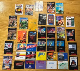 Nintendo 64 N64 Super SNES NES Manual Lot! 35+ Mario Yoshi DK StarFox Excitebike