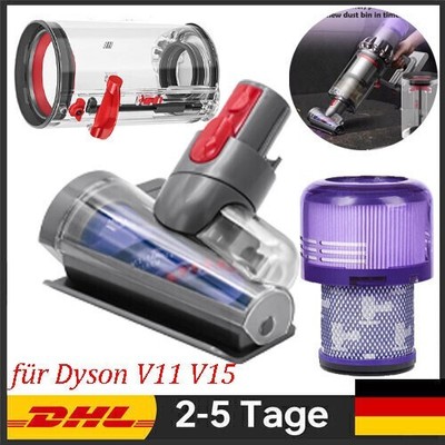 Staubbehälter Filter für Dyson V11 V15 SV14 SV15 SV22Staubsauger Elektrobürste