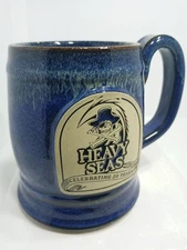 HEAVY SEAS BEER MUG. HEAVY SEAS BEAR STEIN MUG. HEAVY SEAS POTTERY DECO MUG.B383