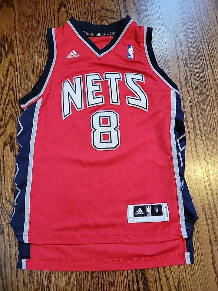 Camiseta Adidas Deron Williams Brooklyn Nets Juvenil Talla Mediana Niños  Foto 2 de 4