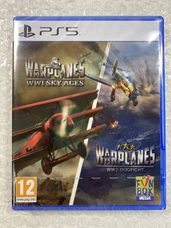 WARPLANES DOUBLE PACK PS5 EURO NEW (GAME IN ENGLISH/FRANCAIS/DE/ES/IT)