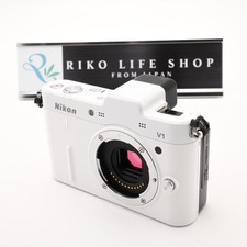 Nikon 1 V1 White Mirrorless Digital Camera Body 10.1MP Nikon 1 Mount Tested