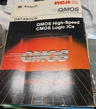 VINTAGE 1984 Solid State QMOS HIGH SPEED CMOS LOGIC ICs Databook 