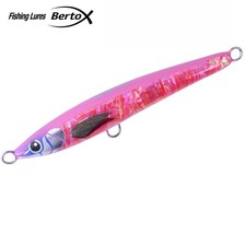 BERTOX Saltwater Handmade Wooden Sinking STICK BAIT 18cm/75g Pink Abalone
