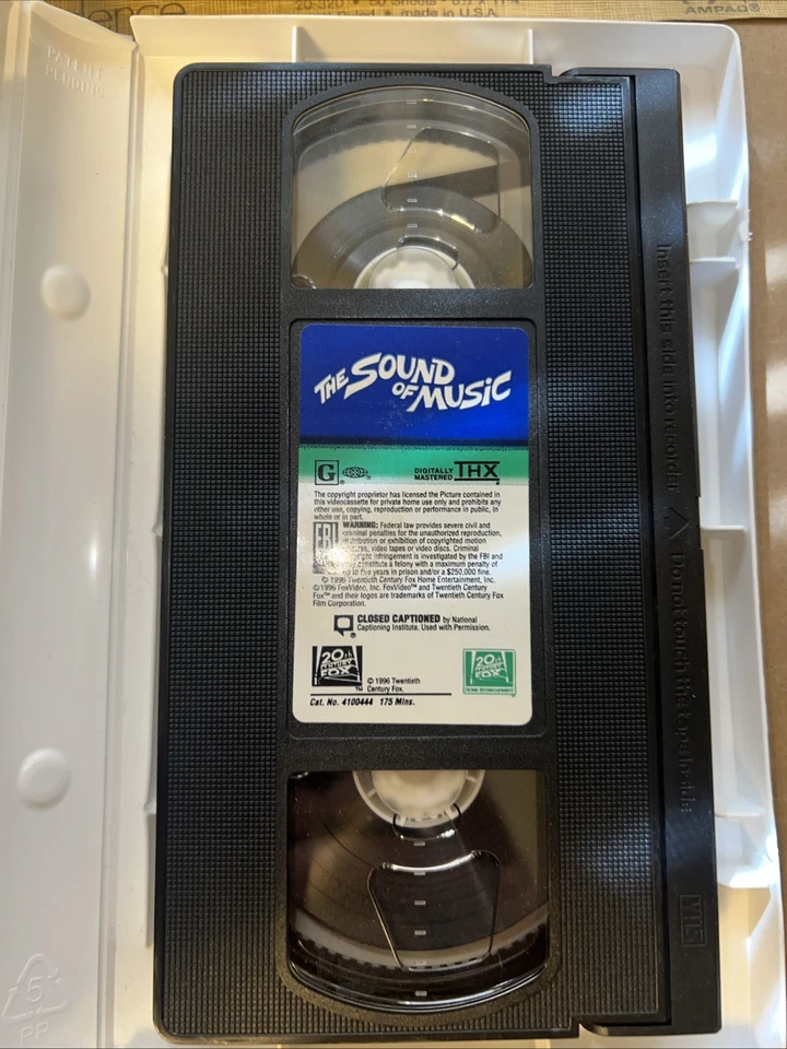 The Sound of Music (VHS, 1996, THX Digital Surround Sound Audio) - Image 3 of 3