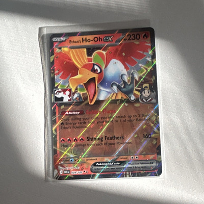 Pokémon Ethan's Ho-Oh ex 039/182 Destined Rivals Full Art Holo 230 HP English