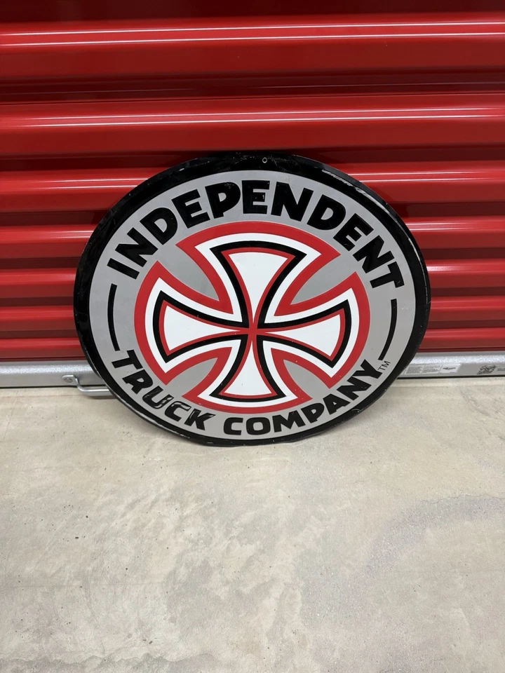 Letreros minoristas de tienda de skateboarding Element & Independent Truck Company RARO Foto 3 de 4