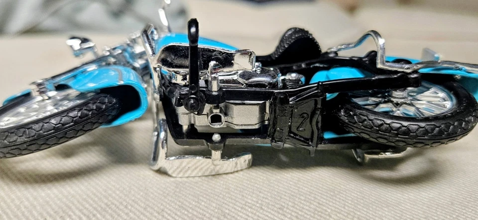 Guiloy #17660 1/10 INDIAN CHIEF 384 (1948) / NAVY-BLUE - Image 4 of 4