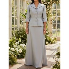 2 Piece Mother of the Bride Mother of the Groom NWT Lavender Formal Set