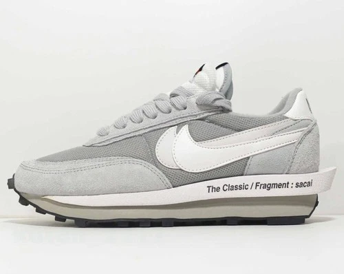 Fragment Design x sacai x Nike LDWaffle Light Smoke Grey DH2684-001 Herren