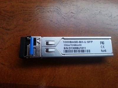 New 3HE00868AA Alcatel-Lucent Compatible 1000BASE-BX-U TX1310nm/RX1490nm