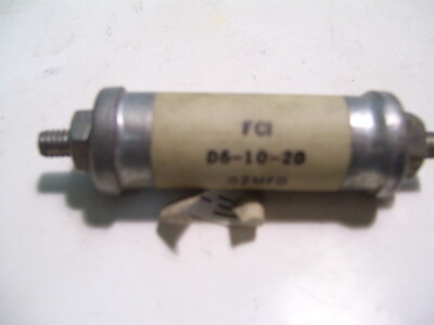 FCI FILM CAPACITOR INC D6-10-20 POLYSTYRENE .02UF 1KVDC  P3683