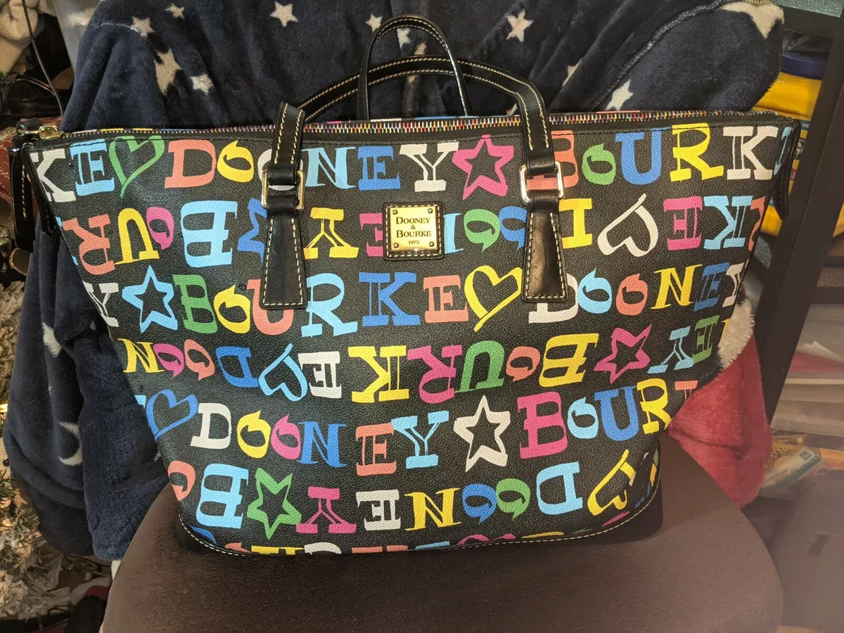 Colorful Dooney & Bourke handbag, Discontinued Style!