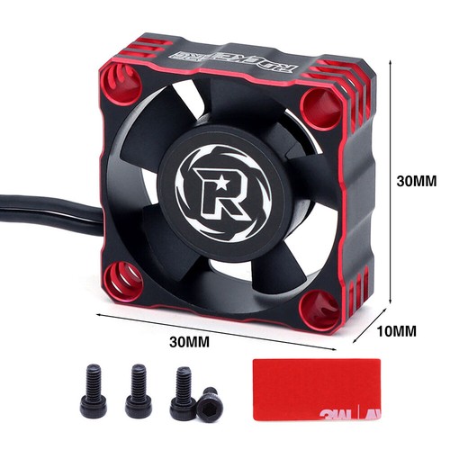 Rocket-RC 30/35/40mm Aluminium 30000/21000/16000RPM Cooling Fan for Motor & ESC - Picture 31 of 44