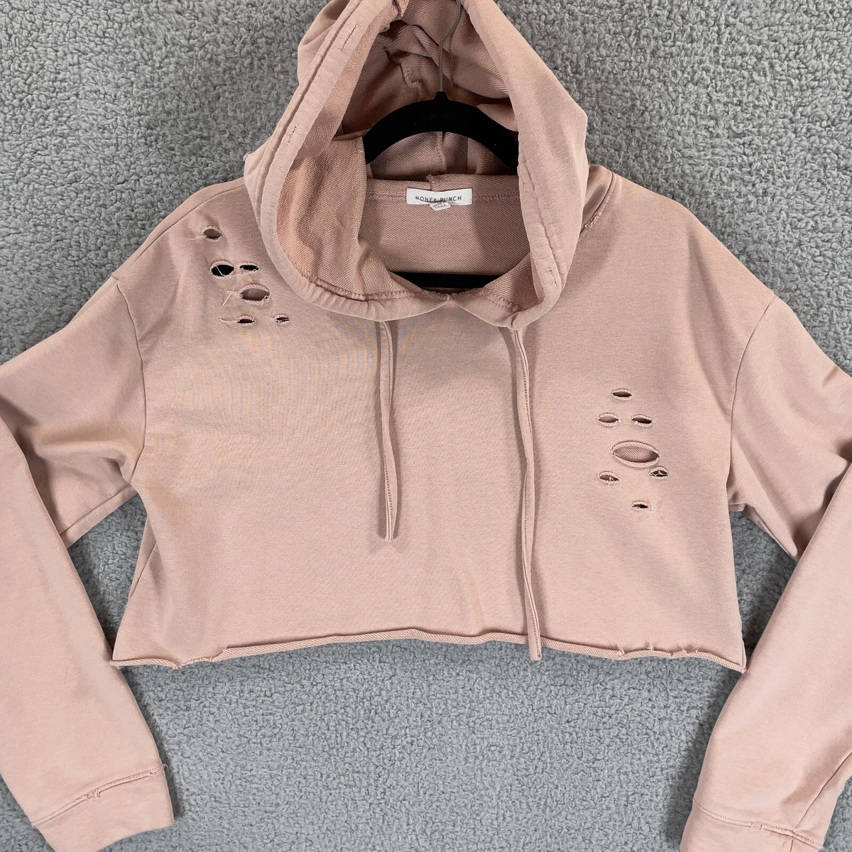 Honey punch sales distressed sweatshirt