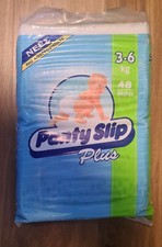 Vintage 1997 Greece Panty Slip Libero PLASTIC diapers 48 nappies 3-6 kgs