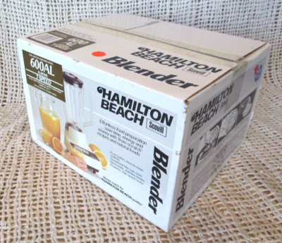 HAMILTON BEWACH 600AL 7 Speed ALMOUND BLENDER Deck Style A ~ New in Box UNOPENED