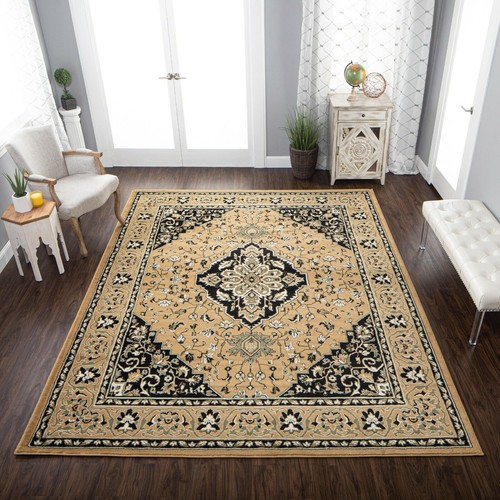 Glendale Medallion Traditional Floral Rugs Runner Kid Friendly Area Rugs eBay