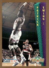 1992-93 Fleer #291 Patrick Ewing Slam Dunk