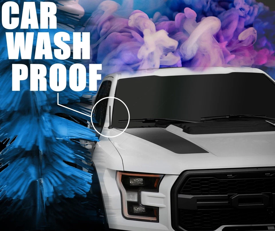 **CORTO** MÁSTIL ANTENA 6 3/4" - SE ADAPTA A: 1996-2026 Chevrolet Express Van Foto 2 de 4