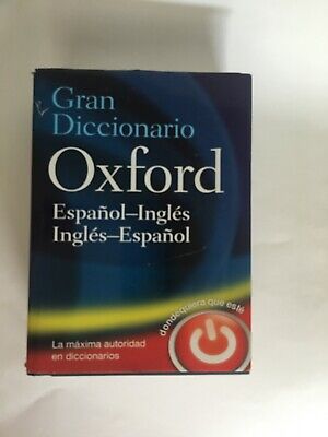 Gran Diccionario Oxford- Español-Ingles/ Ingles-Español