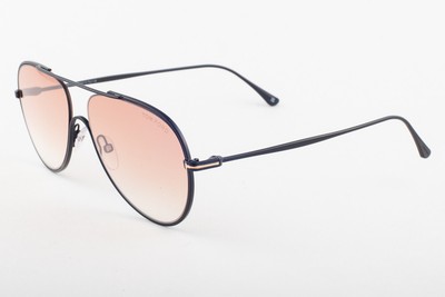 Tom Ford ANTHONY 695 01F Matte Black Gold / Brown Gradient  display picture 3
