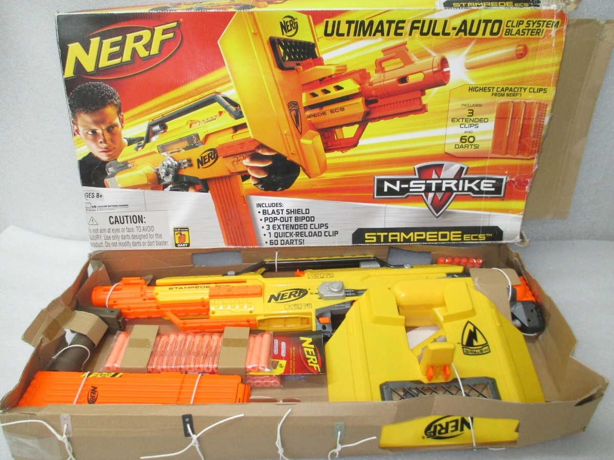 NEW NERF N-Strike Stampede ECS Ultimate Full-Auto Clip