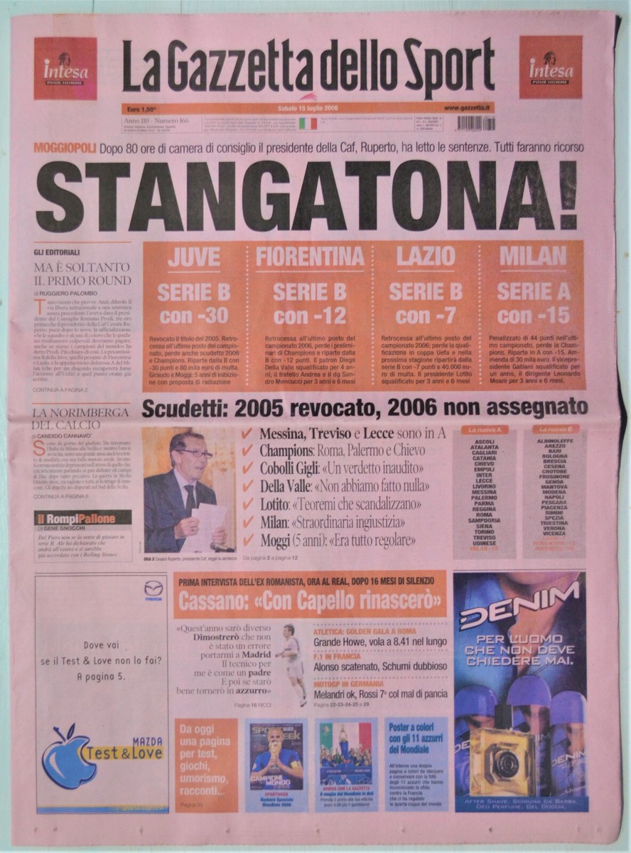 Gazzetta Dello Sport 18 Septembre 1960 - Fiorentina-Juventus - Original