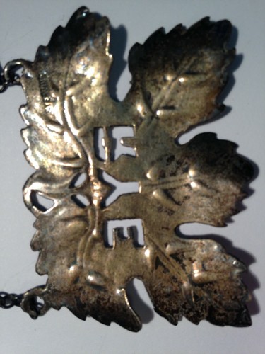 RYE Sterling Silver Decanter Tag - Picture 4 of 5